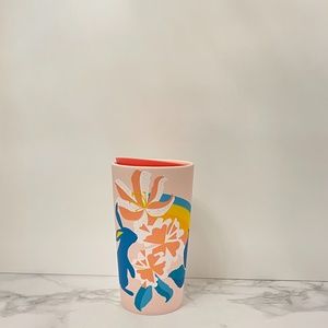 Starbucks Easter 2021 Bunny Rainbow Floral Ceramic Cup Mug Tumbler 12 oz NWT